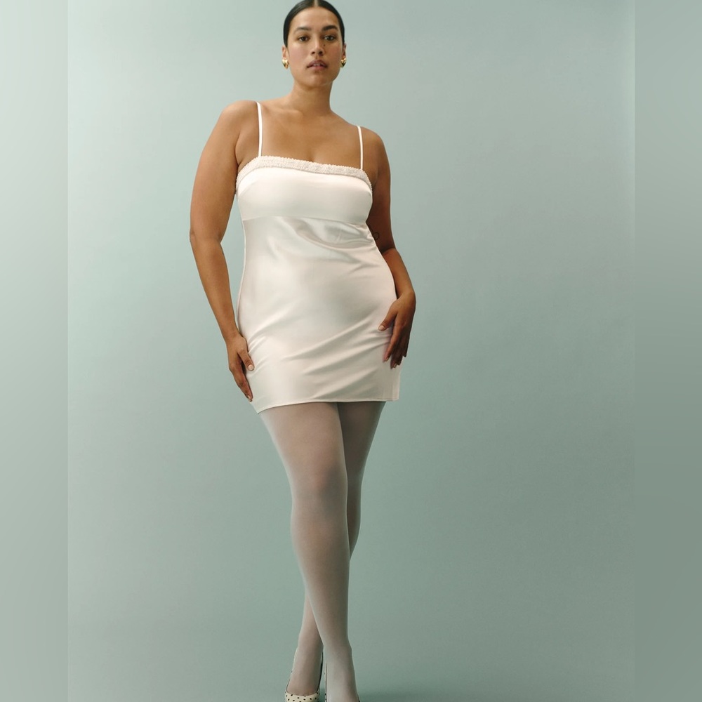 Reformation Adare Dress - Ivory